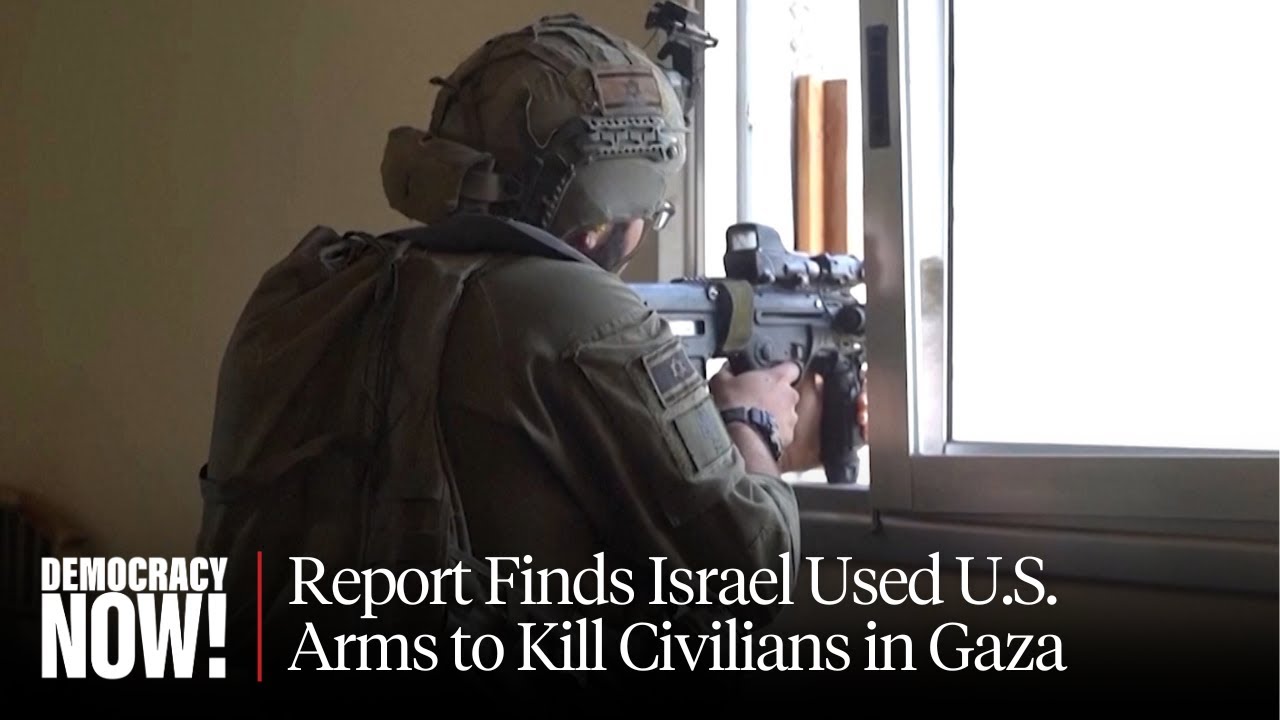 Amnesty Int'l: Biden Must Halt Weapon Sales to Israel After U.S. Arms Used to Kill Civilians in Gaza