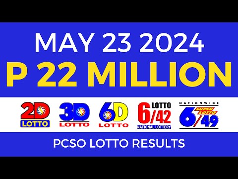 9pm Lotto Result Today May 23 2024 PCSO