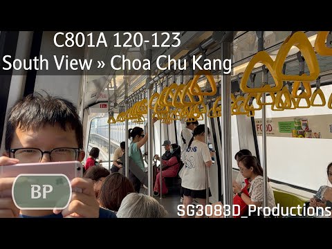 [SMRT][Becoming a Rare Sight] BDR C801A [120-123] - BP2 South View » BP1 Choa Chu Kang (BPLRT)