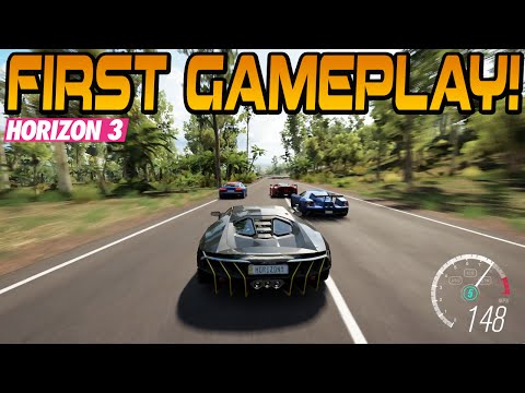 Forza Horizon 3 OPENING GAMEPLAY!