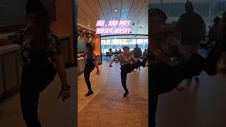 What do you think of the washy washy dancers at the windjammer?  #royalcaribbean #staroftheseas #wow