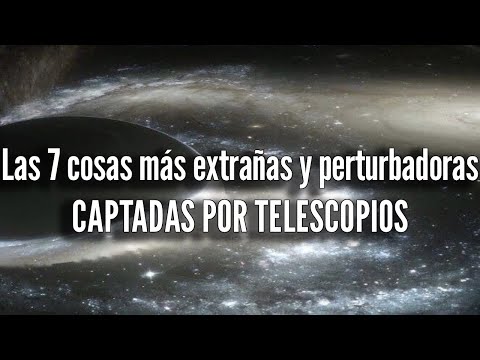 Las 7 Cosas Más Extrañas y Perturbadoras Captadas Por Telescopios