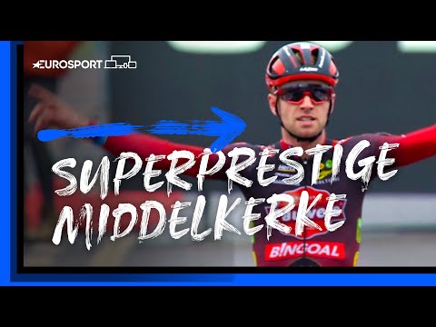 Cyclo-cross Superprestige Middelkerke - Noordzeecross 2023 | Men's Highlights | Eurosport