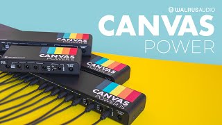 Video thumbnail for Walrus Audio Canvas Power Supplies Introduction by walrusaudioeffects