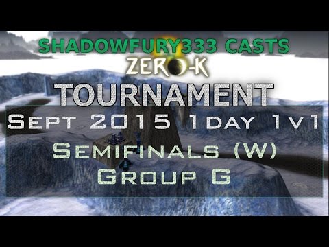 2015/09/26 1v1 Tournament - Semifinals (W): Blackdutchie vs Drone - Zero-K