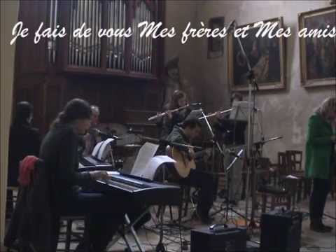 Je vous ai choisis (avec paroles/with lyrics - 30 mars 2014)