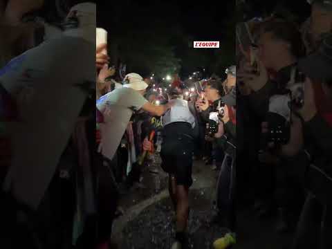 😍🔥 Une ambiance de FOLIE dans la montée de Notre Dame de la Gorge au km 37 #utmb