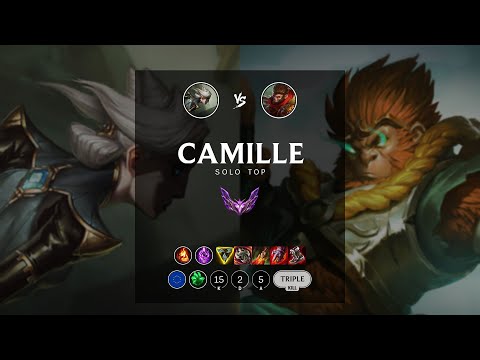 Camille Top vs Wukong - EUW Master Patch 12.7
