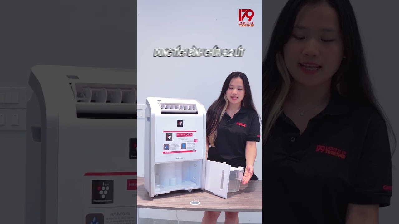 Máy hút ẩm 20L Sharp DW-D20A-W