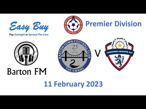 Barton Town v Yorkshire Amateur NCEL Premier 11 February 2023 Highlights