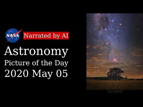 APOD: 2020-05-05 - Carina in Perspective (Narrated by Amy)