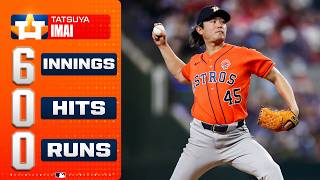 Tatsuya Imai DOMINATES with 6 NO-HIT INNINGS! ???????? (Scoreless start for Astros!) | MLB Highlights