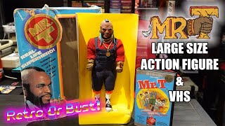 Vintage Mr. T Large Size Action Figure From 1983 By Galoob | Retro Bytes