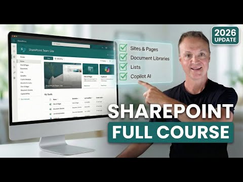 SharePoint 2026: Full Beginner's Guide to Site Building