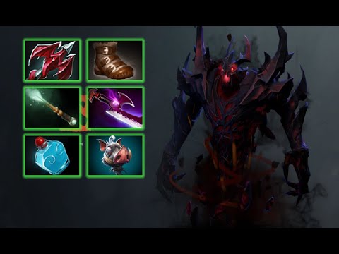 Dota 2 Mid Shadow Fiend Carry vs Templar Assassin - Watch & Learn - victory in a game with 25 kills!