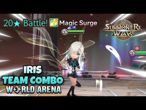 Iris Team Combo in World Arena Ep. 2 - Summoners War
