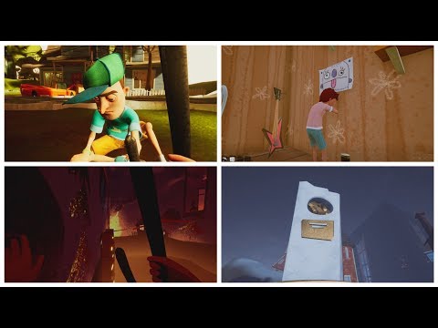 HELLO NEIGHBOR HIDE & SEEK ALL SECRETS
