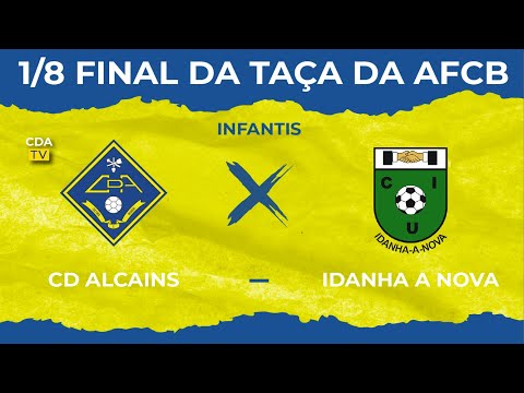 Transmissão em Direto | 1/8 Final taça AFCB | CD ALCAINS vs IDANHA A NOVA | INFANTIS
