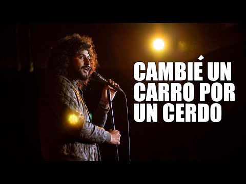 Cambié un carro por un cerdo - Dónde le hago la raya? Checho Leguizamon