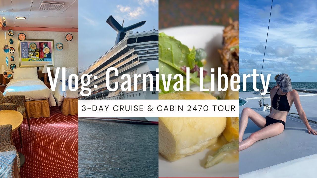 Carnival Liberty - Cabin 2470 - Video 2