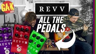 Video thumbnail for REVV - ALL The Pedals!  G2|G3|G4 Overdrive/Distortion by GAK