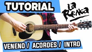 Como tocar "Veneno" La Renga en Guitarra [TUTORIAL+ACORDES+RASGUEO, FaCIL]