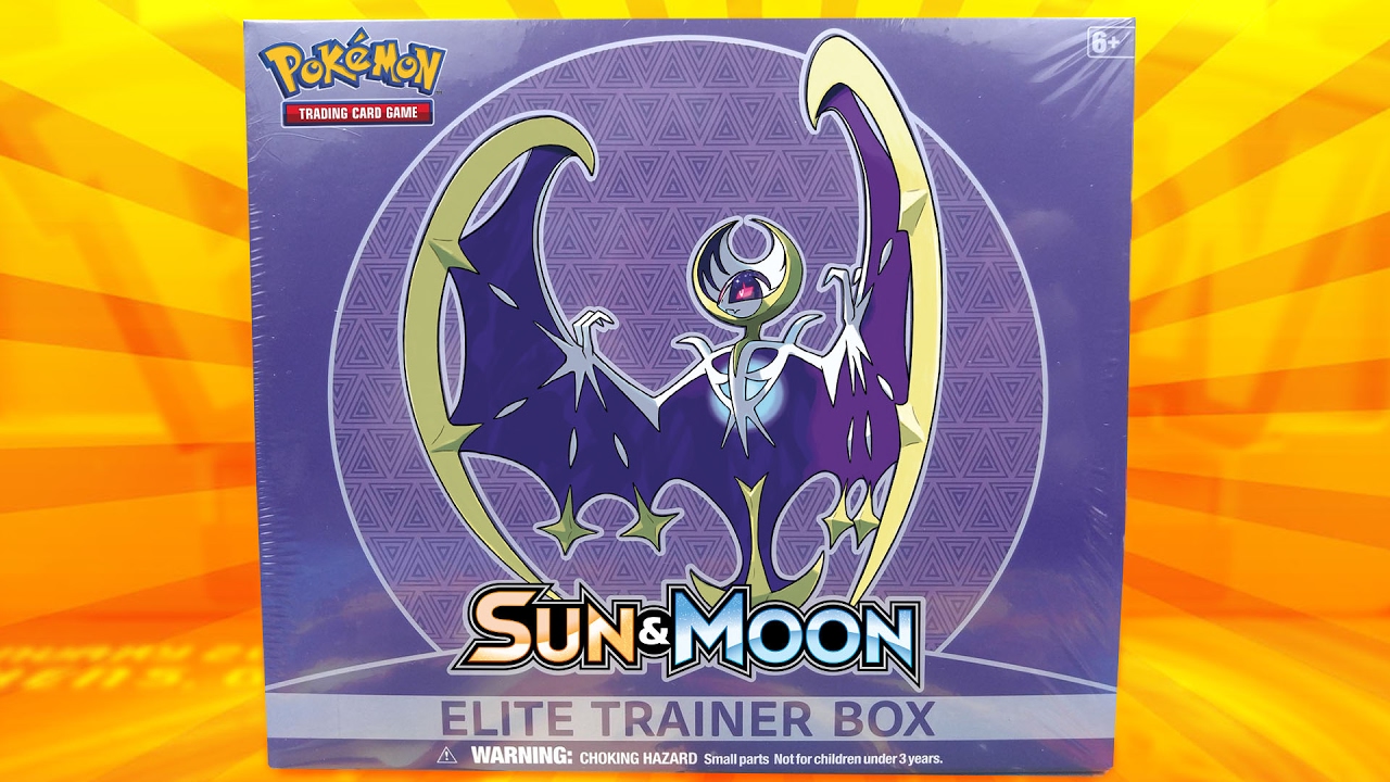 Pokemon Sun and Moon Elite Trainer Box Lunala