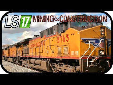 LS17 MINING & CONSTRUCTION ECONOMY V1 - Cementtransport mit dem Güterzug #049 SE02 ★Deutsch
