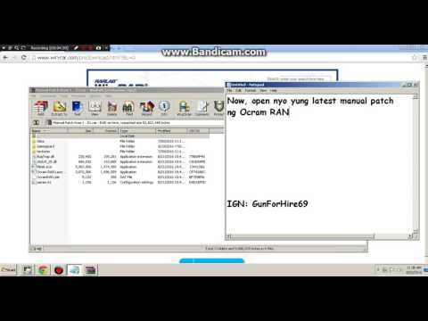 HOW TO EXTRACT Manual Patch from 1-51.rar in Ocram RAN