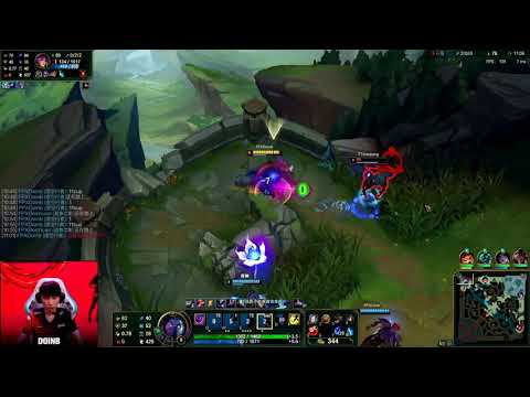 [Doinb Kassadin POV vs Twila Azir] LPL Spring 2021 - FPX vs TT Gaming - Game 2