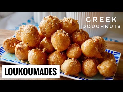 LOUKOUMADES - Greek Honey Doughnuts!