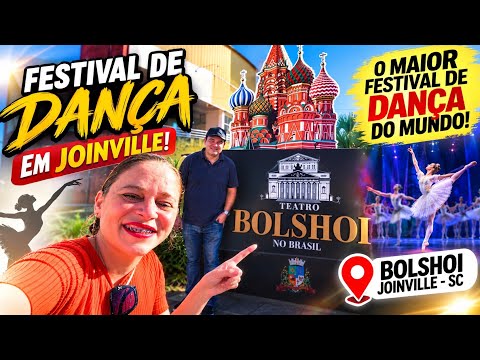 FUI AO MAIOR FESTIVAL DE DANÇA DO MUNDO EM JOINVILLE! 😱 Veja tudo que aconteceu!
