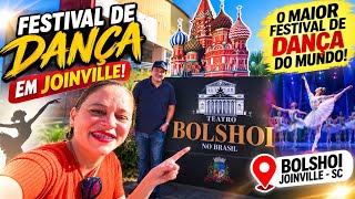 FUI AO MAIOR FESTIVAL DE DANÇA DO MUNDO EM JOINVILLE! 😱 Veja tudo que aconteceu!