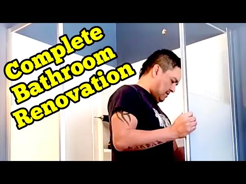 Complete Bathroom Reno | 3:20 Minutes!