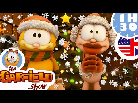 🎄Garfield saves Christmas!🎁- New Compilation