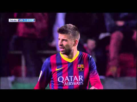 Gol de Alberto Moreno (1-0) en el Sevilla FC - FC Barcelona - HD