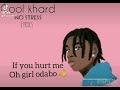 Cool khard - no stress lyric video