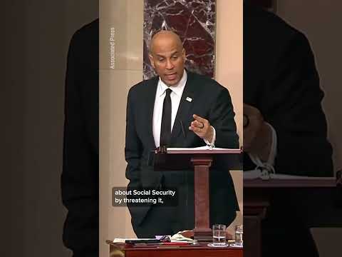 Sen. Booker’s 15+ hour speech