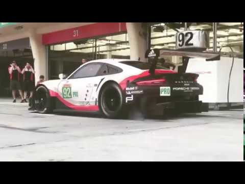 Porsche 911 RSR Sound Check LOUD