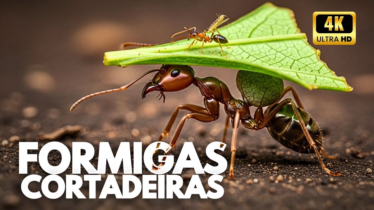 A VIDA EXTRAORDINÁRIA DAS FORMIGAS CORTADEIRAS - Documentário (Especial 20Mil Inscritos)
