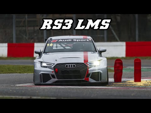 AUDI RS3 LMS - Backfire & fly-by's