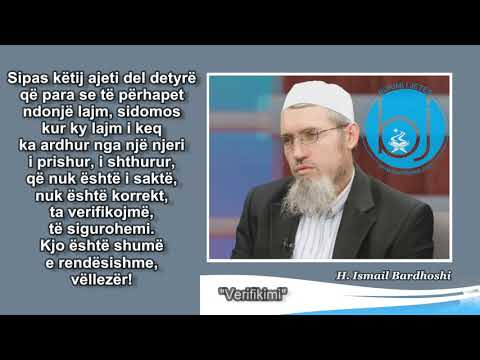 Verifikimi i lajmeve - Ismail Bardhoshi