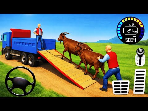 Farm Animal Truck Transport Simulator - Animal Transport Truck Driving 3D Game - Android Gameplay