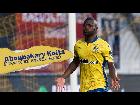 Post Match Interview STVV - R. Antwerp FC | Aboubakary Koita | STVV