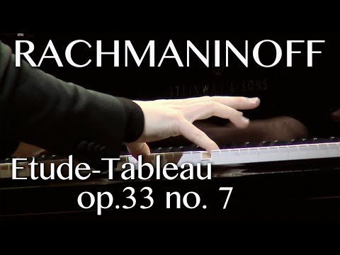Dmitry Masleev: Rachmaninoff - Etude-tableau Op.33 No.7 in E-flat major