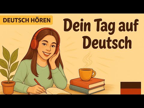 Learn German: My everyday life in German – Describe your day!