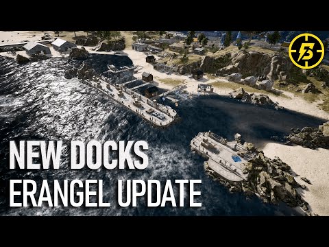 New Dock Locations - Erangel Update (Season 8)