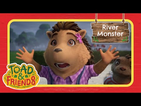 A REAL River Monster?! 😱 Toad & Friends | Lovely English Stories For Children