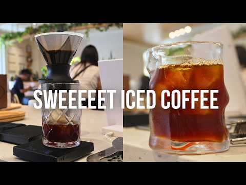 How to Make Very Sweet Iced Coffee
