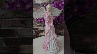 Andělka Amálie 47 cm – anděl vděčnosti a něžného srdce - Powertex